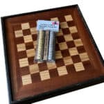 Chess Board with Checkers