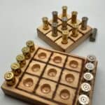 Tic Tac Toe Bullet Casing Game