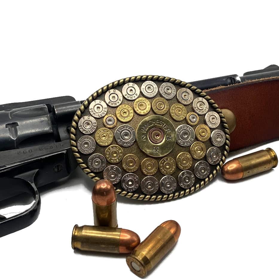 Bullet Casing Belt Buckle