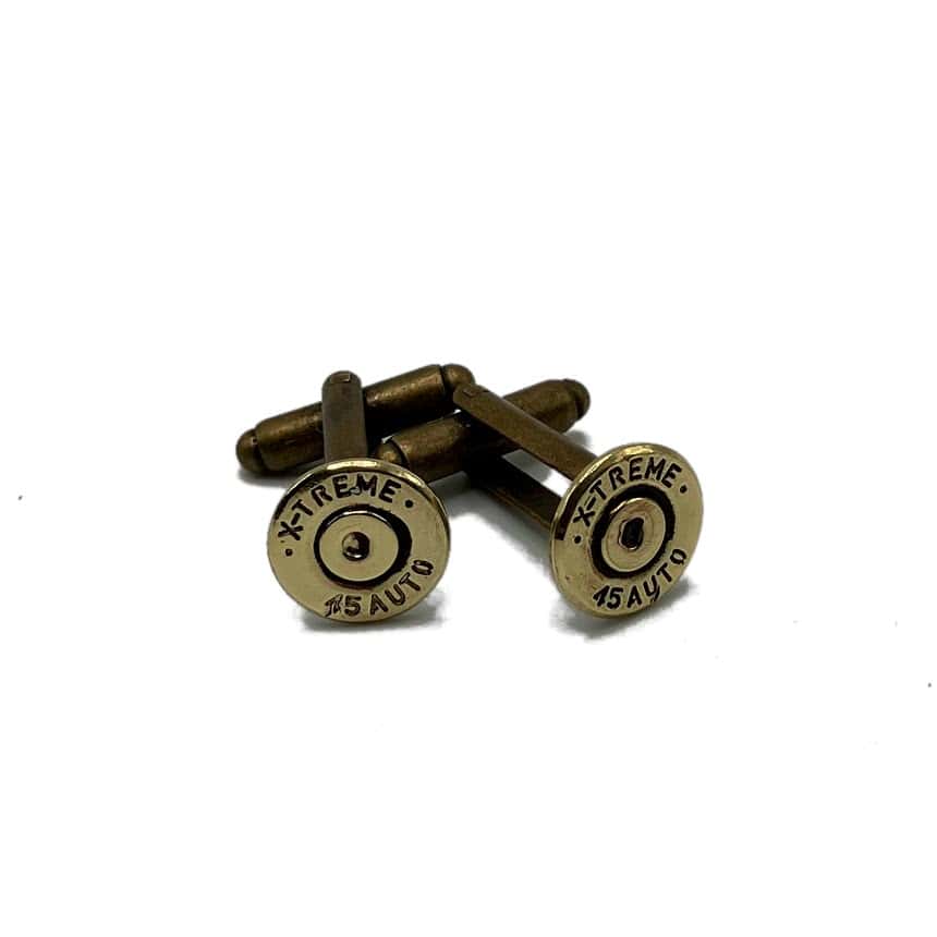 45 Auto Bullet Casing Cufflinks