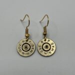 Bullet Casing Dangle Earrings