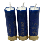 Blue Shotgun Shell Candles