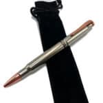Nickel Pen with Black velvet Bag