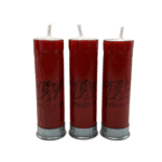 Red Shotgun Shell Candles