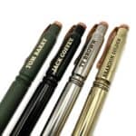 Engraved Bullet Casing Twist Pens