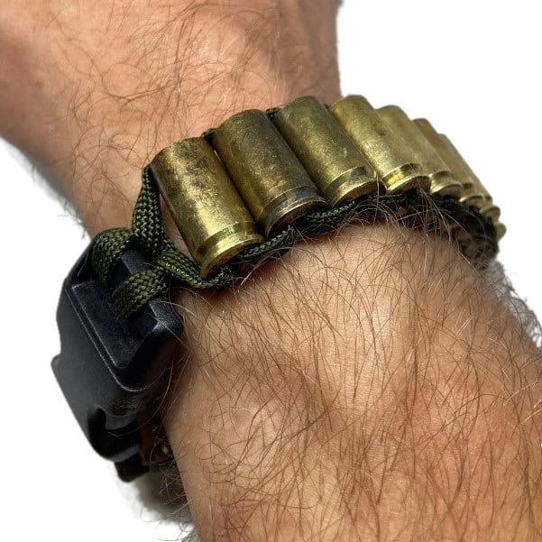 Bullet Casing Paracord Bracelet