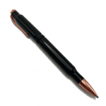 Black Bullet Casing Twist Pen