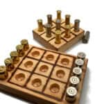 Tic Tac Toe Bullet Casing Game