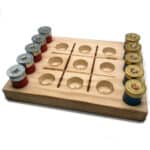 Tic Tac Toe Shotgun Shell Game