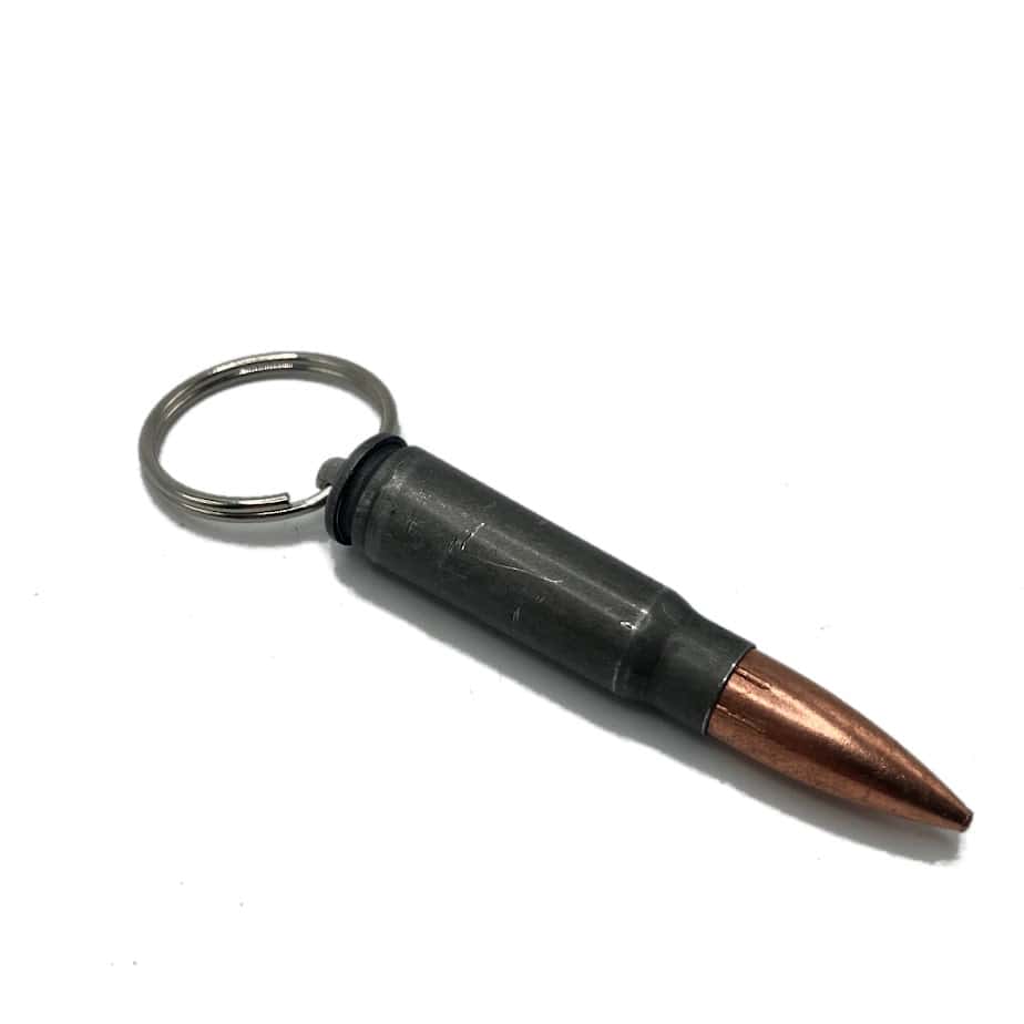 7.62x39 Steel Bullet Keychain