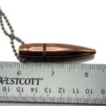 50 BMG Bullet Necklace - Just the Tip