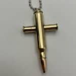 Bullet Cross Necklace (Small)