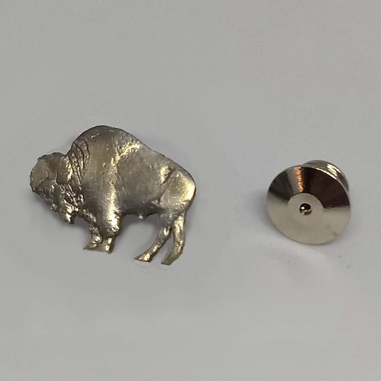 Buffalo Nickel Cut Coin Pin