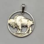 Wholesale: Buffalo Nickel Cut Coin Pendant