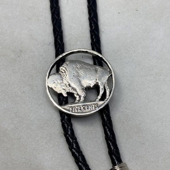 Buffalo Nickel Bolo Tie