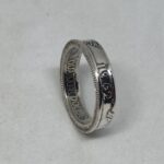 Silver Quarter Coin Ring