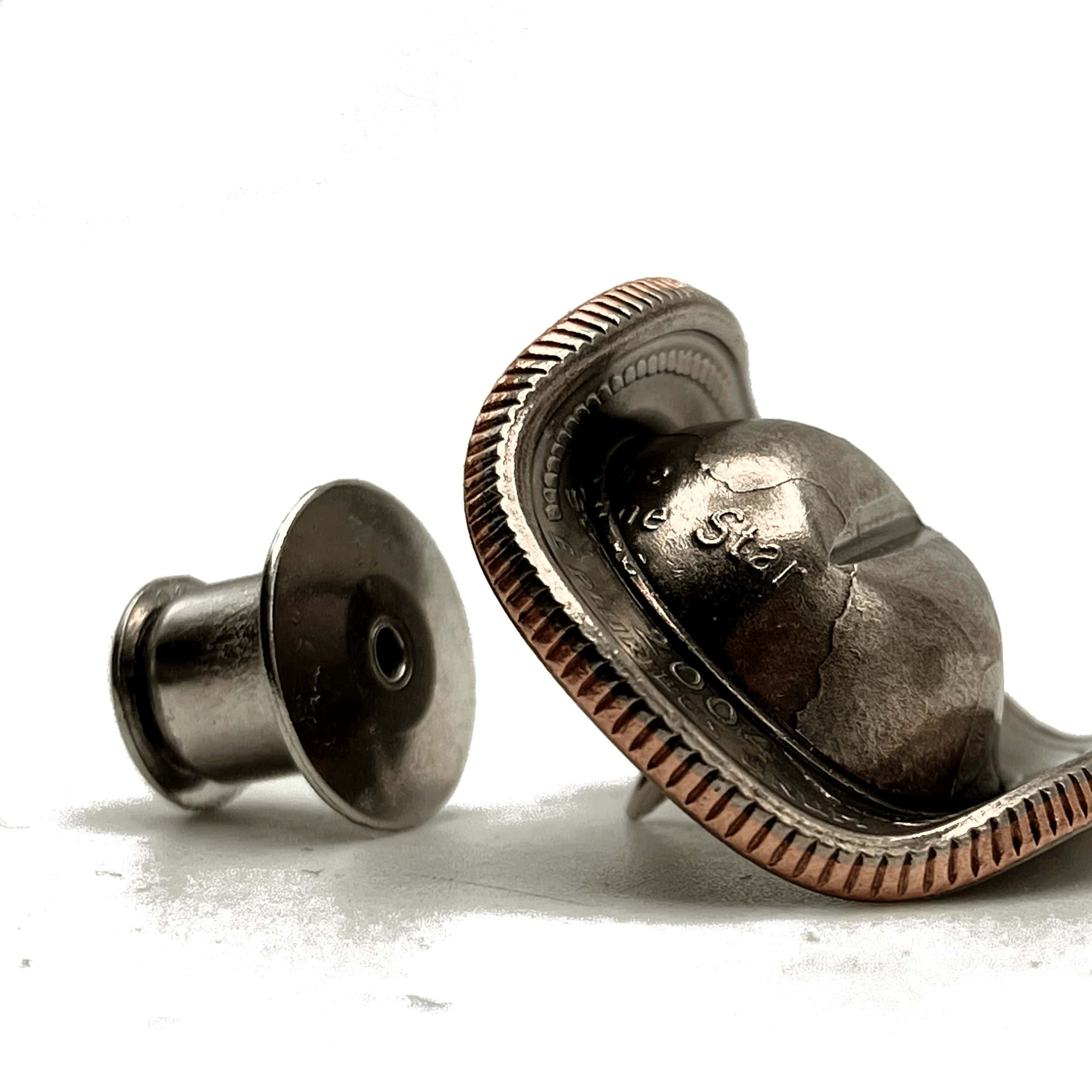 Cowboy Hat Quarter Pin