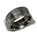 Morgan Silver Dollar Ring Polished