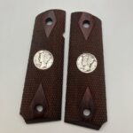 1911 Pistol Grips With Mercury Dime