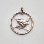 Wholesale: Wren Farthing Cut Coin Pendant