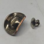 Wholesale: Cowboy Hat Quarter Lapel Pin / Tie Tack