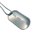 Shiny Dog Tag
