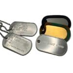 Military Dog Tags (With Options)