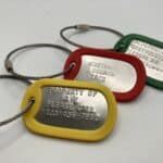 Personalized Luggage Travel Tags / Heavy Duty Stainless Steel