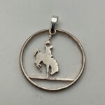 Wholesale: Wyoming Quarter Pendant (Custom Modification)