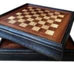 Chess/Checkers Handmade Board With Storage