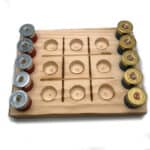 Tic Tac Toe Shotgun Shell Game