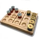 Tic Tac Toe Shotgun Shell Game