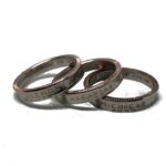 Statehood Quarter Coin Ring Narrow Band