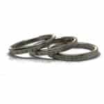 Statehood Quarter Coin Ring Very Thin Stacker Band