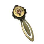 12 Gauge Bullet Casing Bookmark