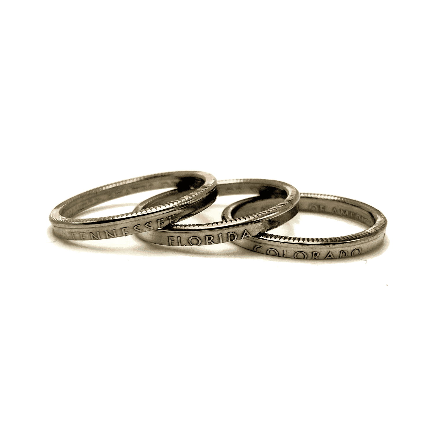 Thin Band State Quarter Ring