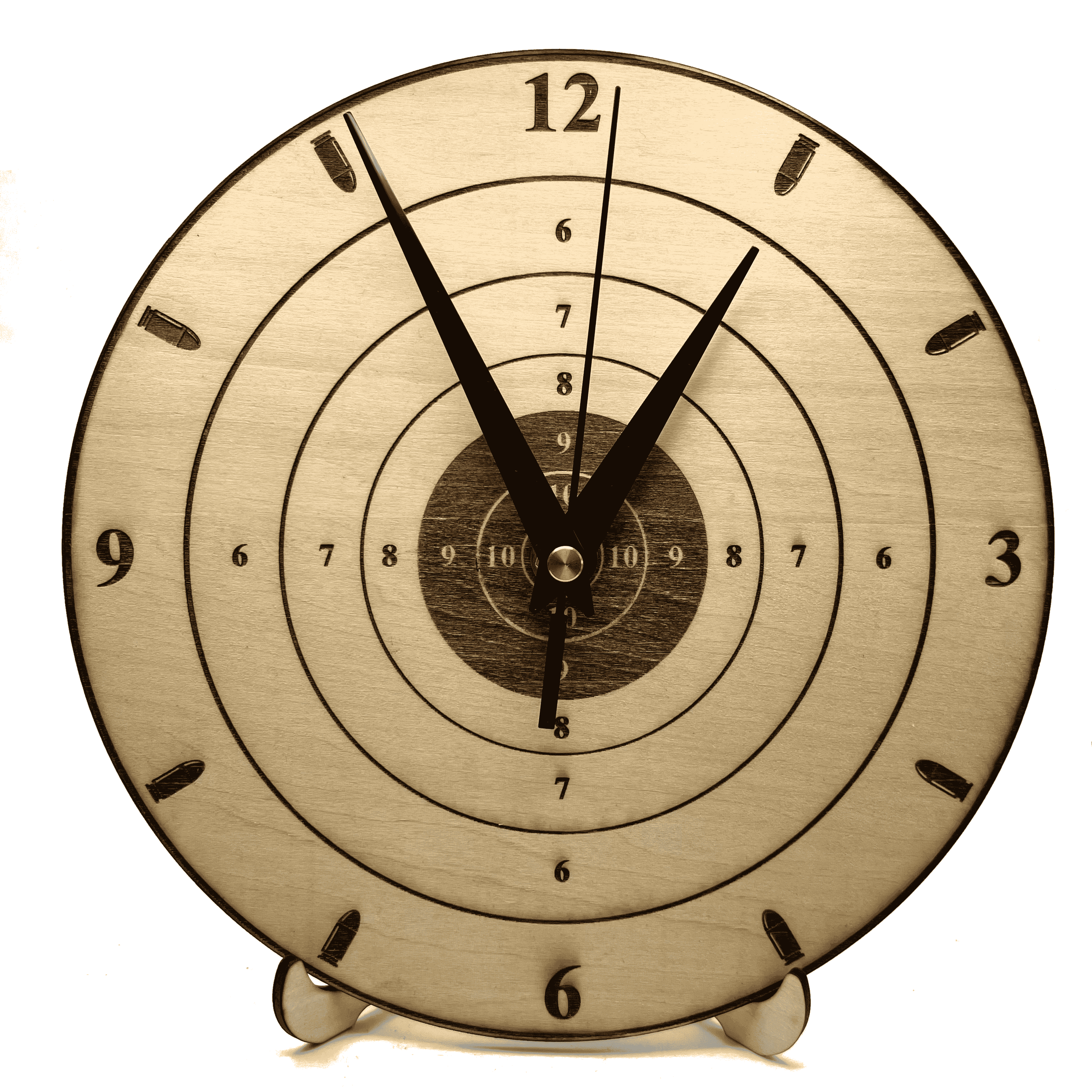 Wood Target Shooting Clock