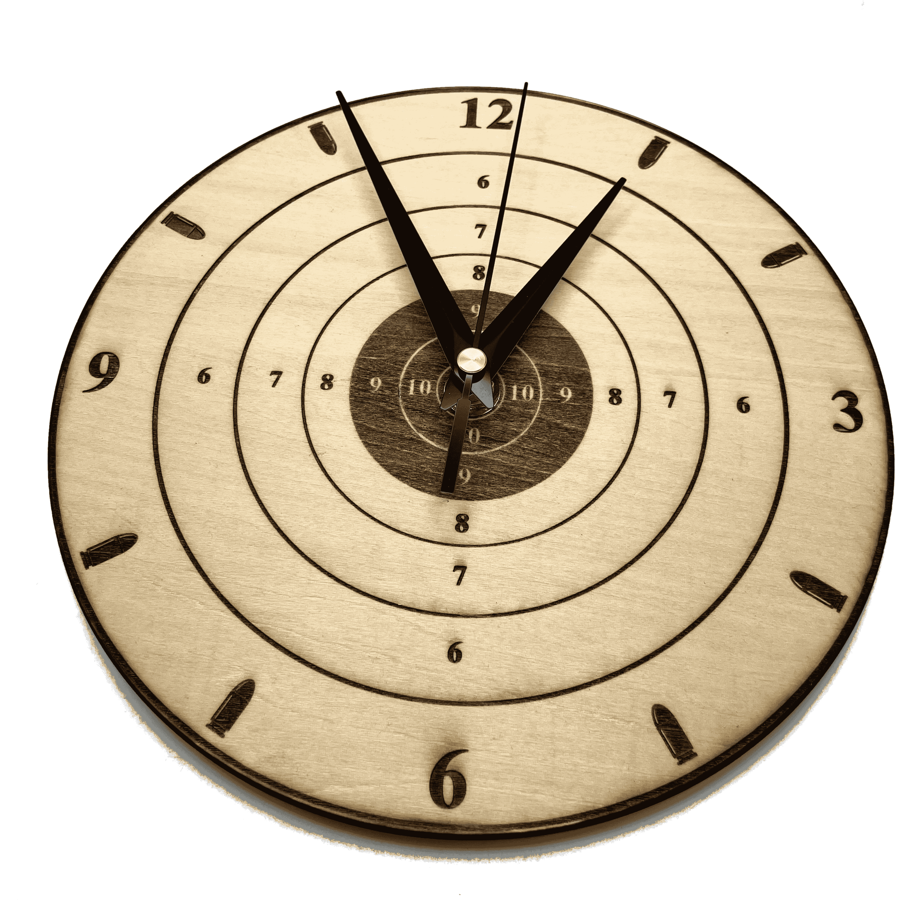 Wood Target Shooting Clock