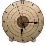 Wood 8" Target Clock