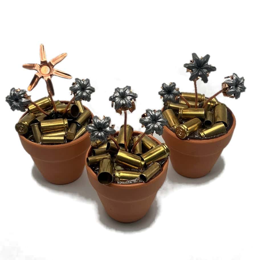 Bullet Flower Pot Arrangements