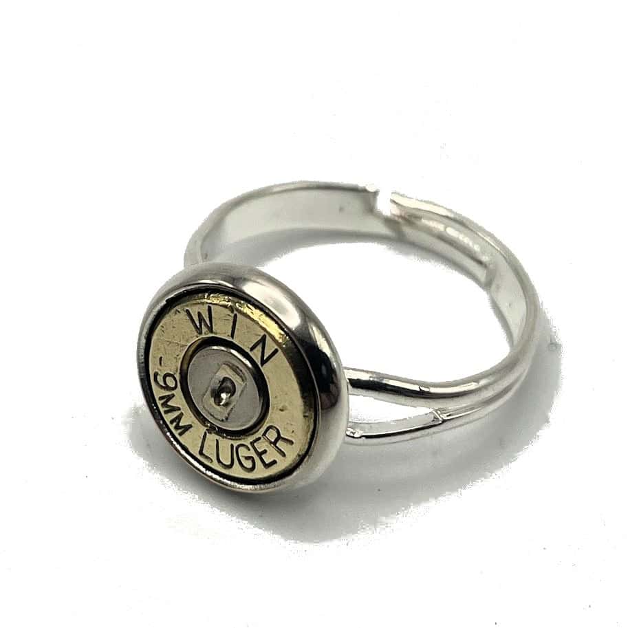 9mm Bullet Casing Ring