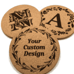 Personalized Cork Coaster Set