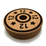 Shotgun Shell Cork Coaster Set