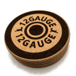 Shotgun Shell Cork Coaster Set