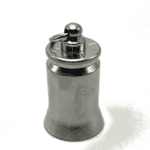 50 BMG Bullet Casing Silver Guardian Bell