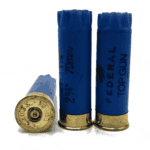 Federal Blue Shotgun Shells / 12 Gauge Empty Hulls / Brass Base
