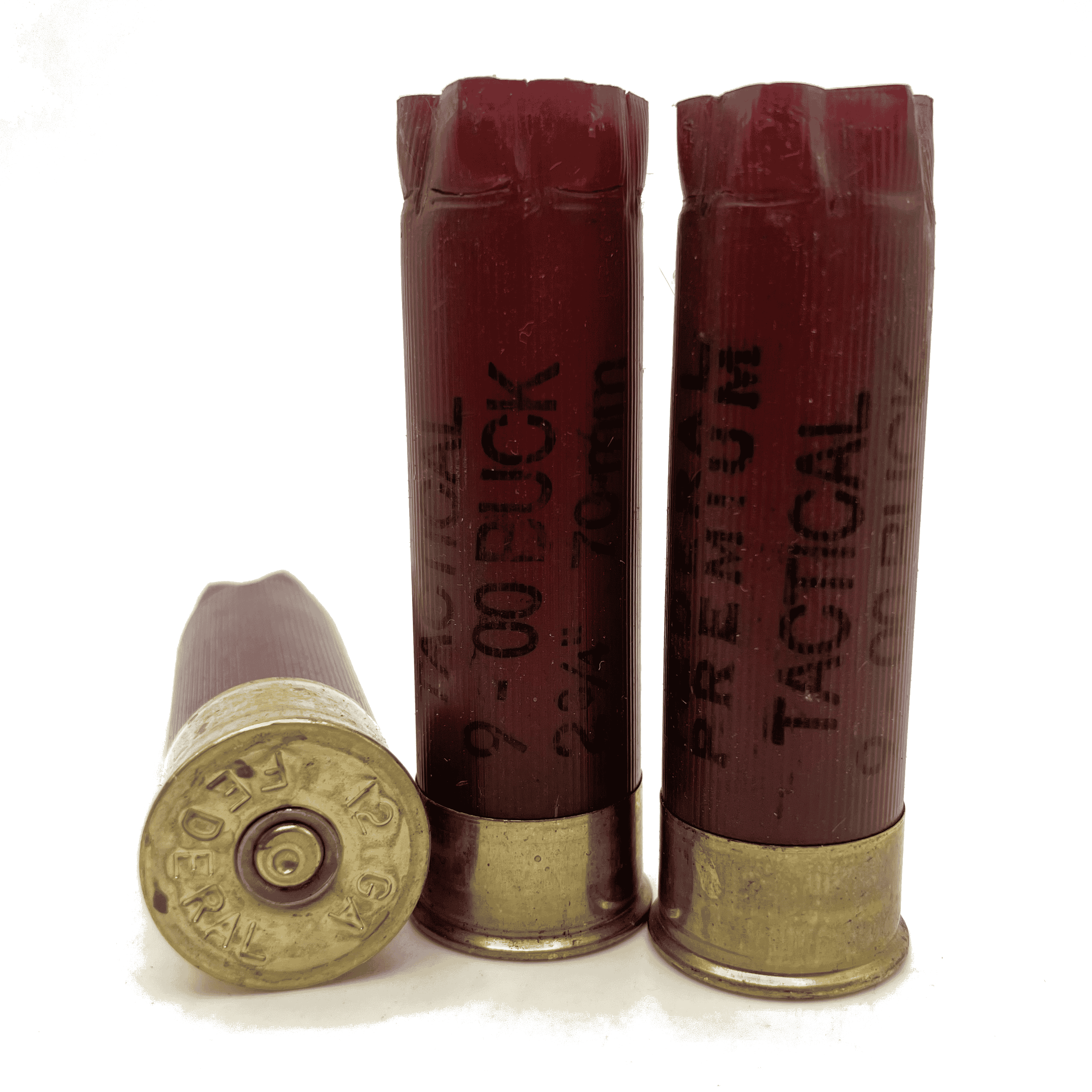 Burgundy Federal Empty Shotgun Shell Hulls