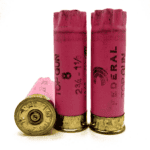 Federal Pink Shotgun Shells / 12 Gauge Empty Hulls / Brass Base