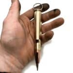 50 BMG Metal Tipped Bullet Keychain