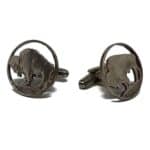 Buffalo Nickel Cut Coin Cufflinks